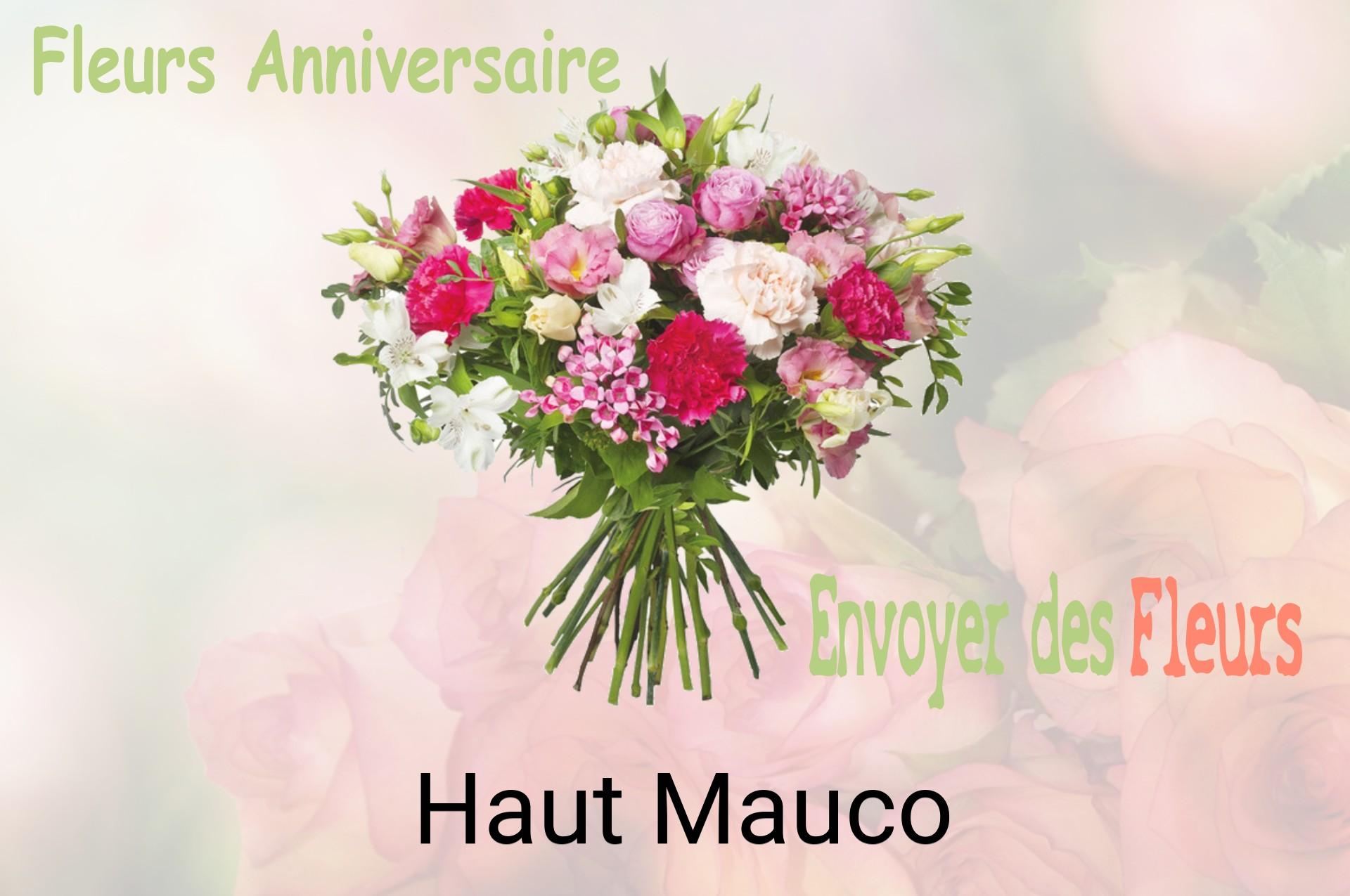Bouquet de fleurs d’anniversaire livré à Haut-Mauco
